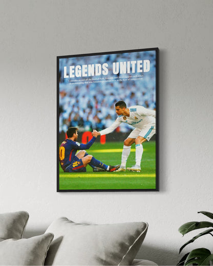 LEGENDS UNITED - MESSI & CR7