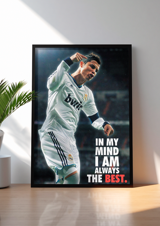 Ronaldo - in my mind i am always the best (COLOR)