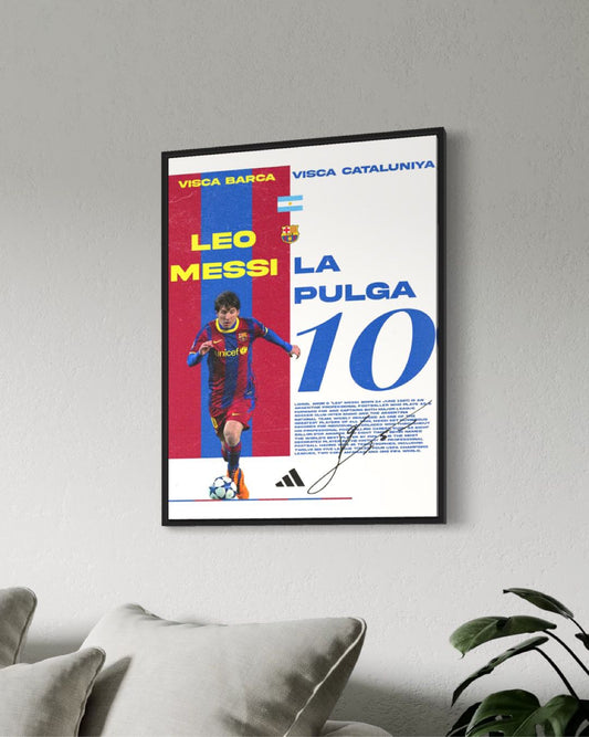 LA PULGA - LEO MESSI